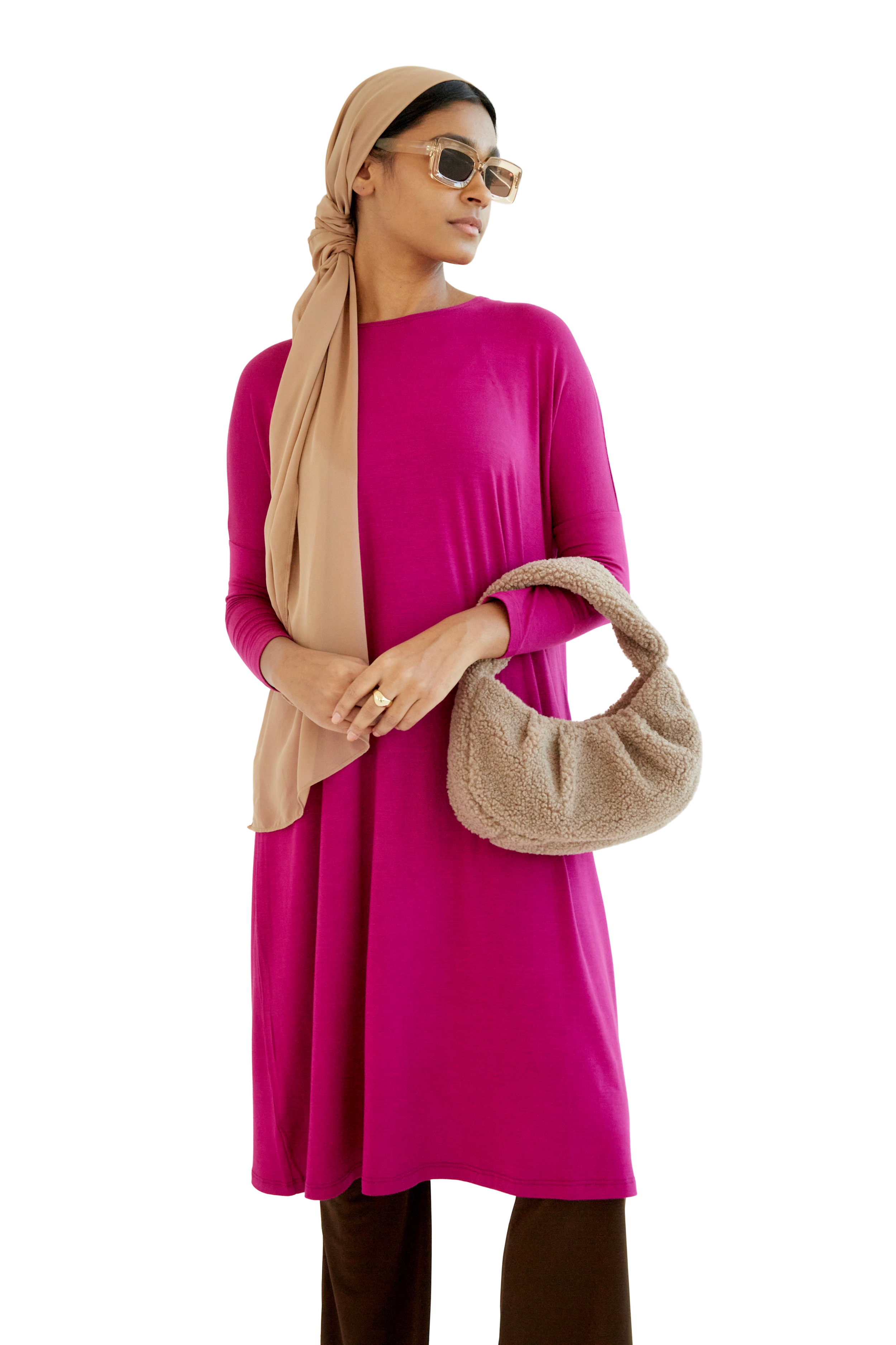 RASPBERRY PINK LEE TUNIC